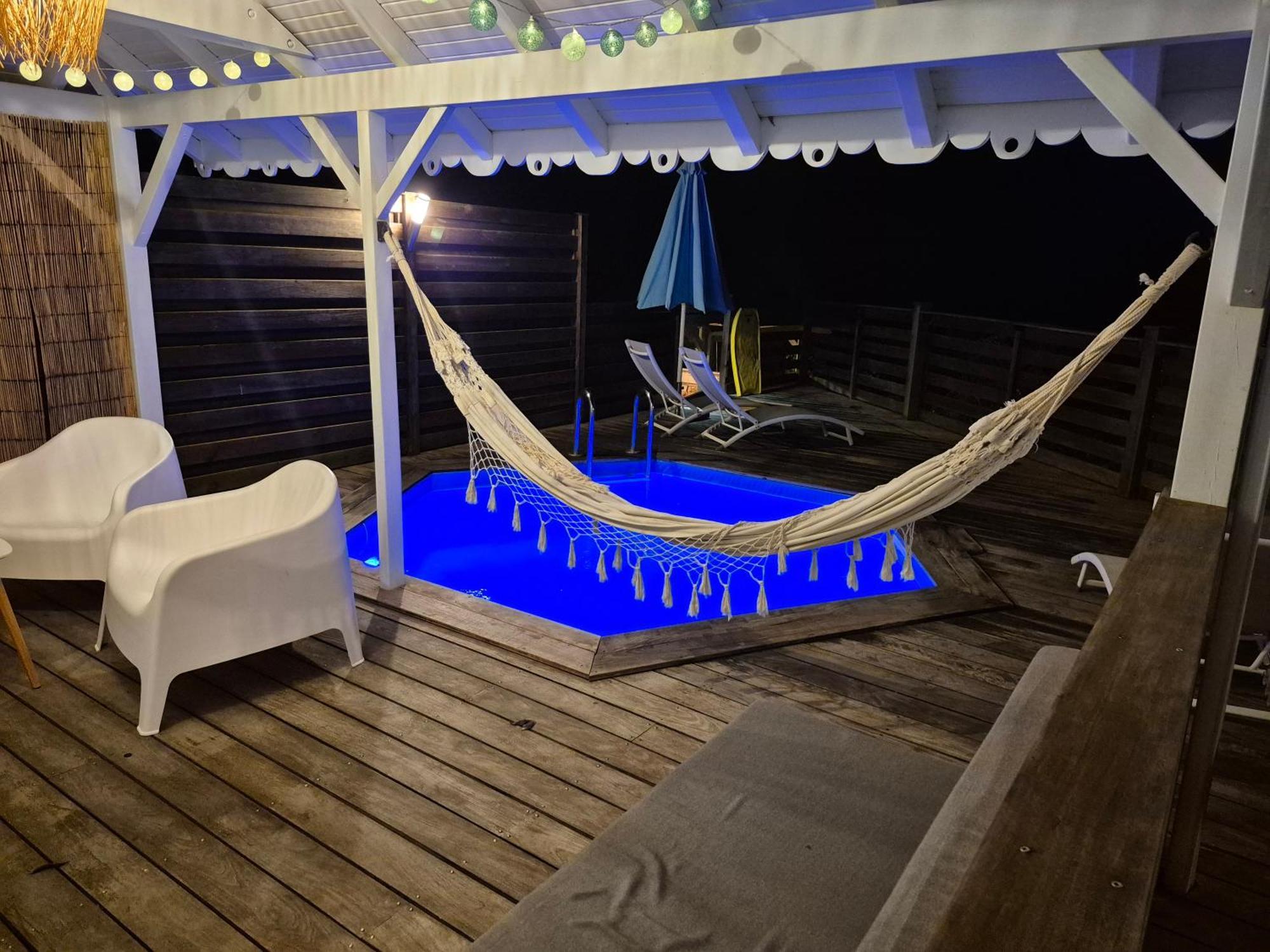 Villa Cannelle, Piscine, Vue Mer Deshaies Eksteriør billede
