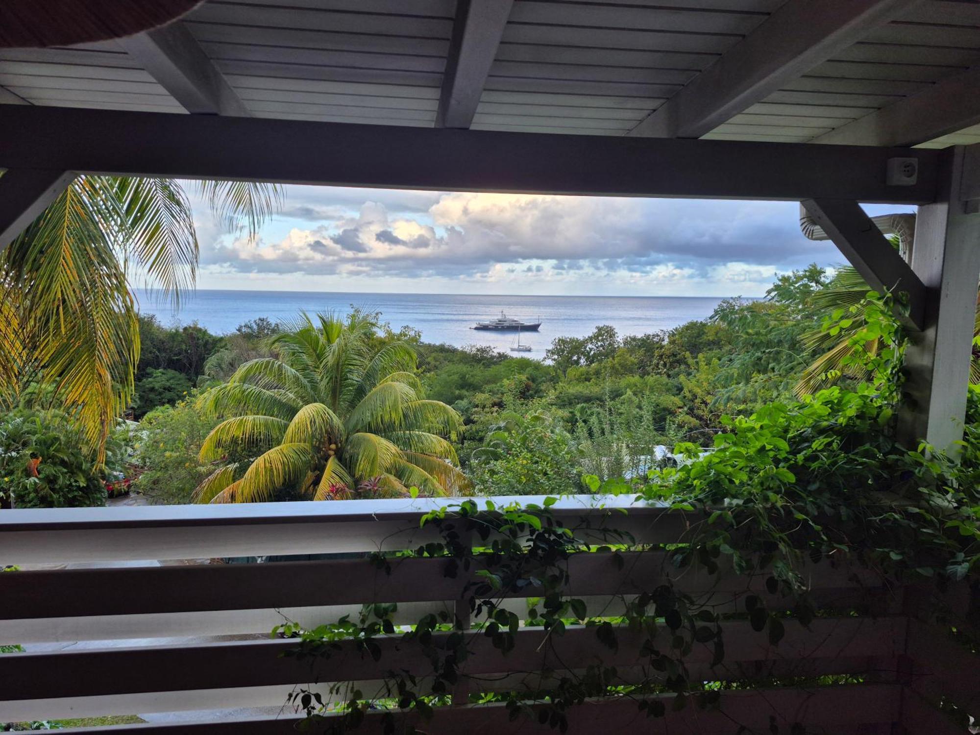 Villa Cannelle, Piscine, Vue Mer Deshaies Eksteriør billede