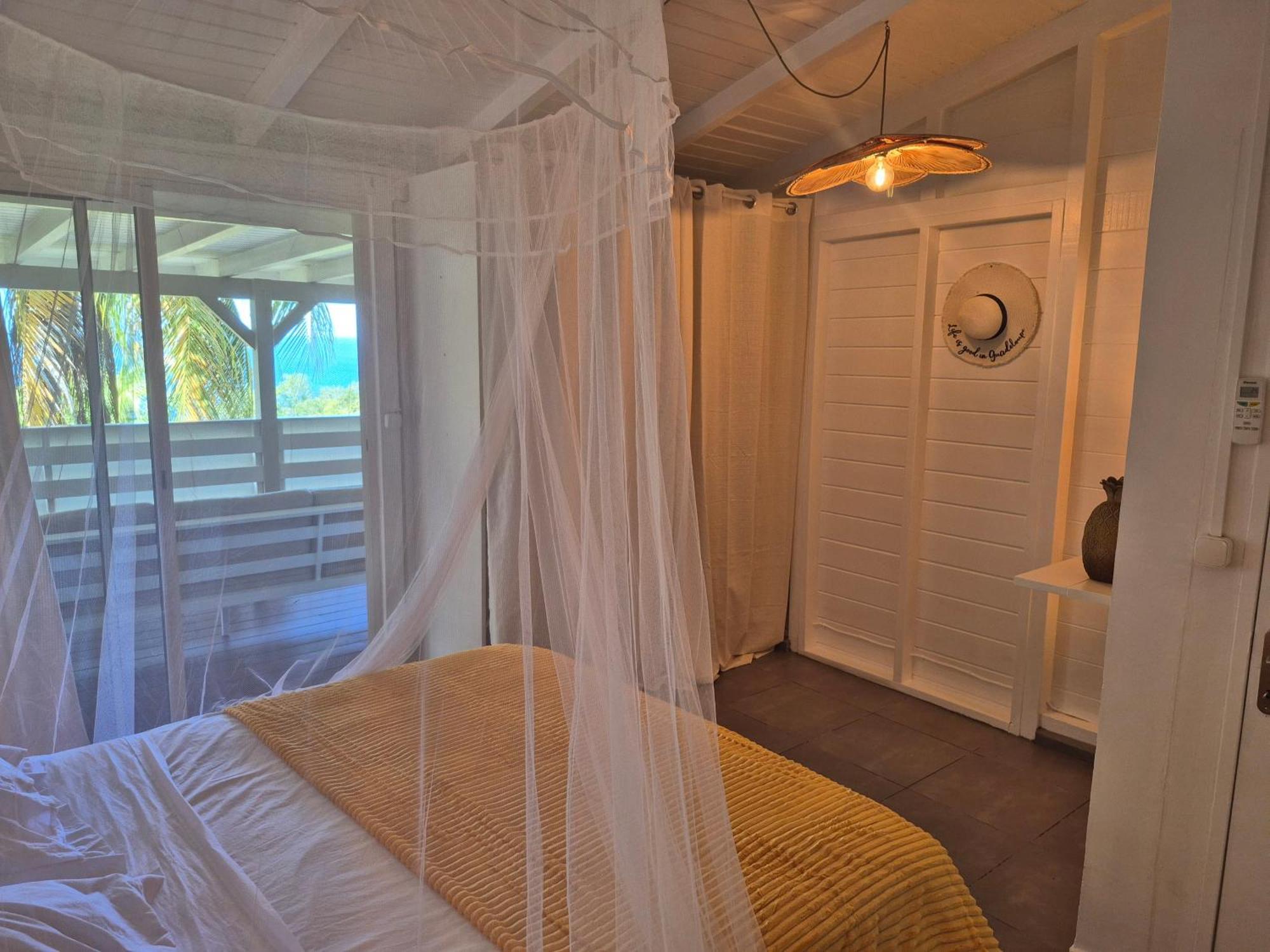 Villa Cannelle, Piscine, Vue Mer Deshaies Eksteriør billede