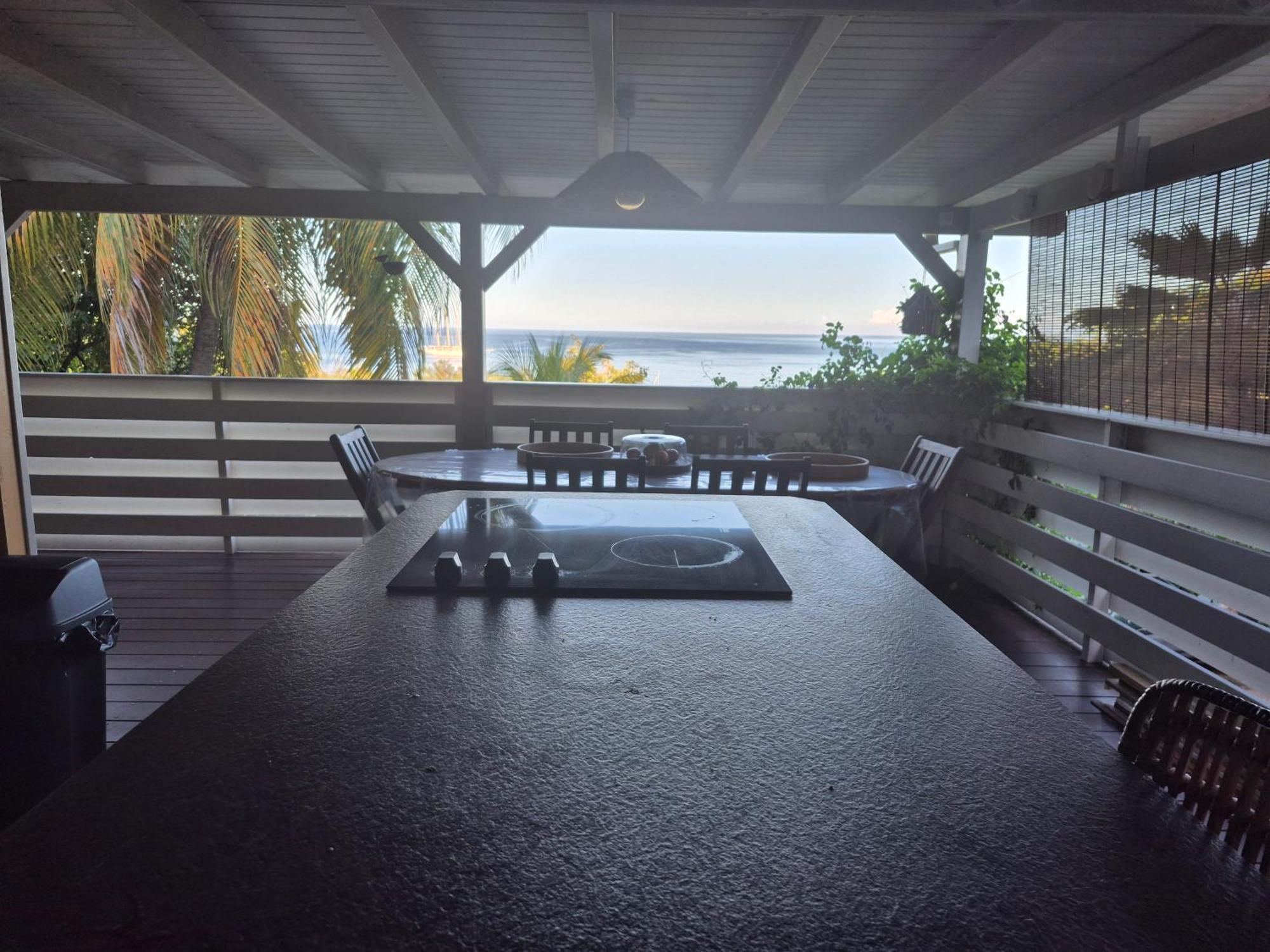 Villa Cannelle, Piscine, Vue Mer Deshaies Eksteriør billede