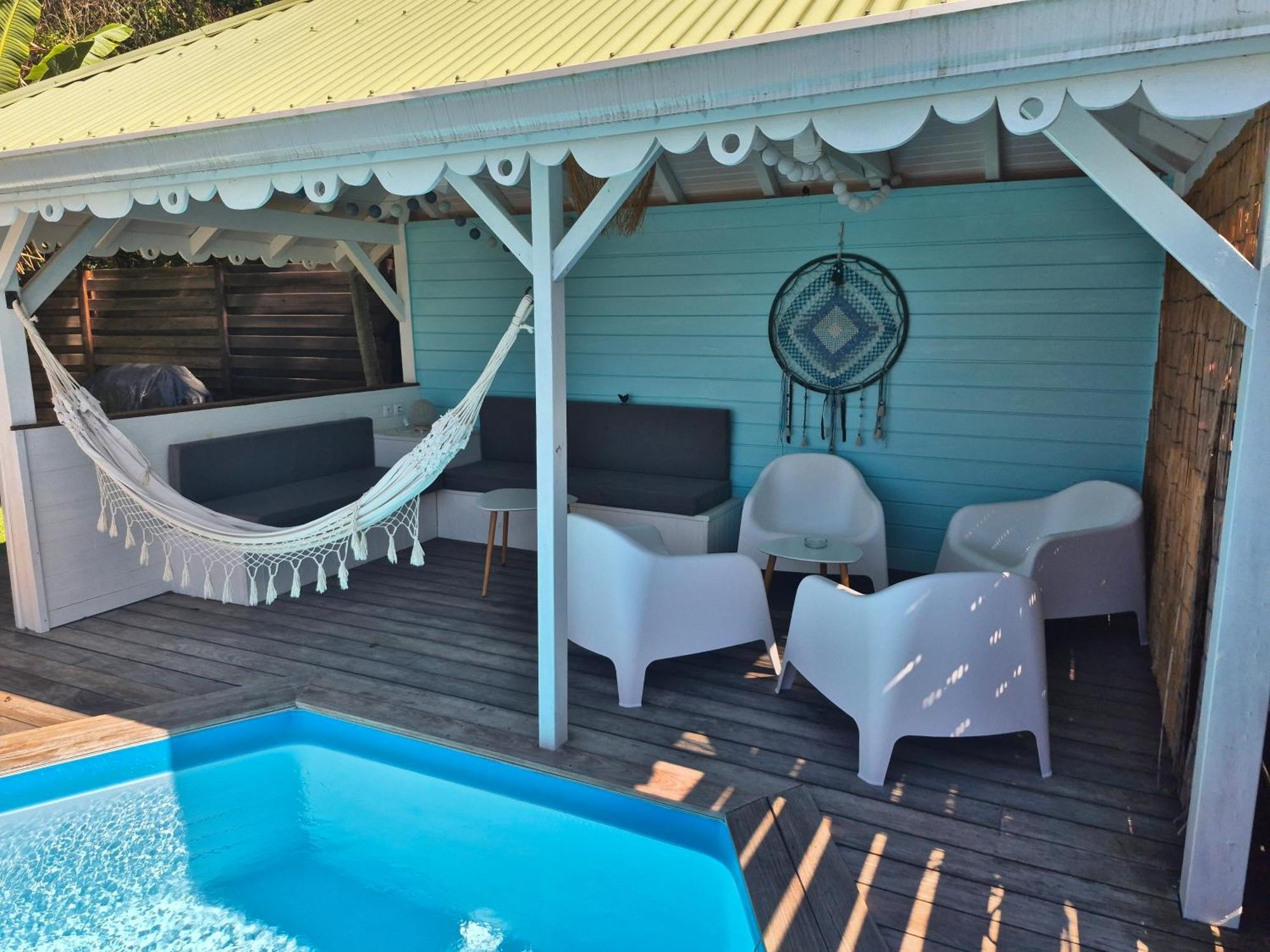 Villa Cannelle, Piscine, Vue Mer Deshaies Eksteriør billede